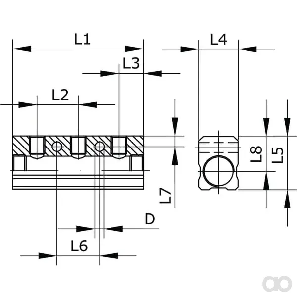 Kramp - MFB14186 - Verteilerblock