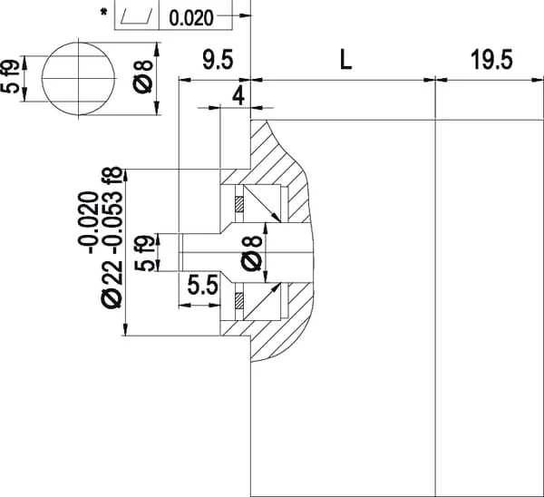 Kramp - MPP06D - MPP Pumpe 0,64cc D Gr0,5