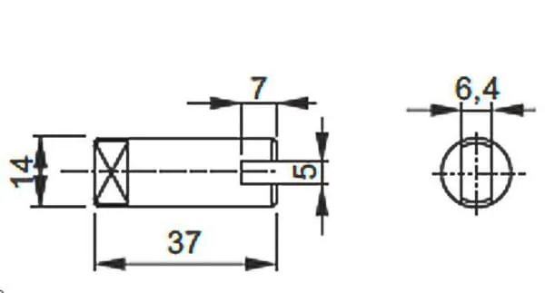 Kramp - MPP9MC80 - MPP Motorkupp. fuer EM80 B14