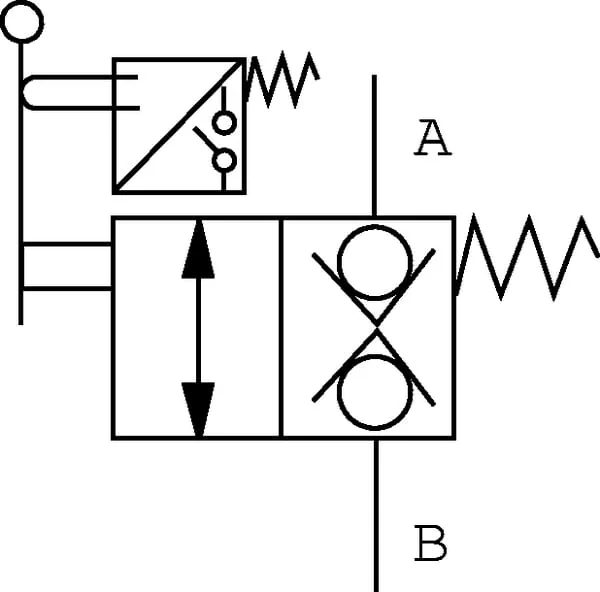 Kramp - MPPMVNC - MPP 2/2 Wege-Ventil NC Handbetaetigt Mit Mikroschalter