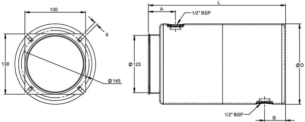 Kramp - MPPT008 - MPP Tank 8 Liter