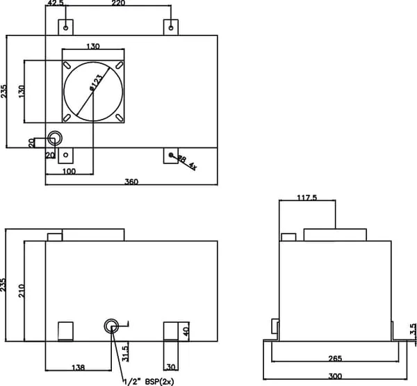 Kramp - MPPT015 - MPP Tank 15 Liter