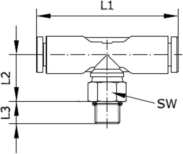 Kramp - MTC3M3P - Steckfitting
