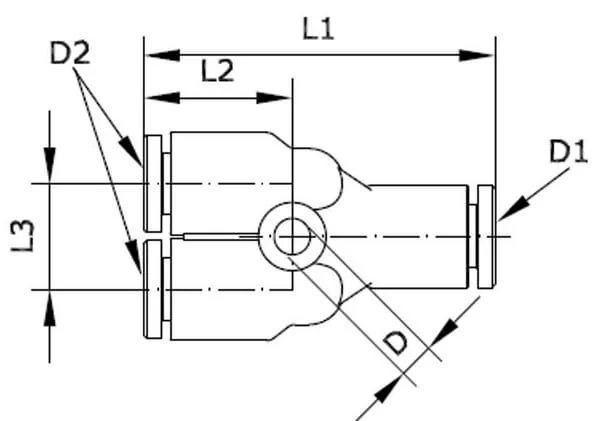 Kramp - MYC4P - Steckfitting