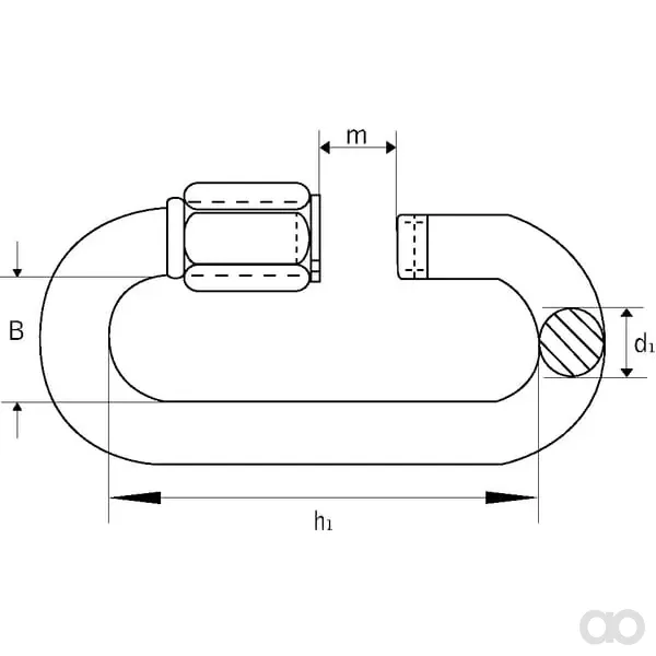 Kramp - NG10SRVS - Schnellverbindung Edelstahl, Diameter 10mm