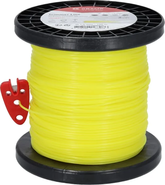 Kramp - NL16100RKR - Trimmerdraht Diameter 1,6mm 100m Rund Gelb