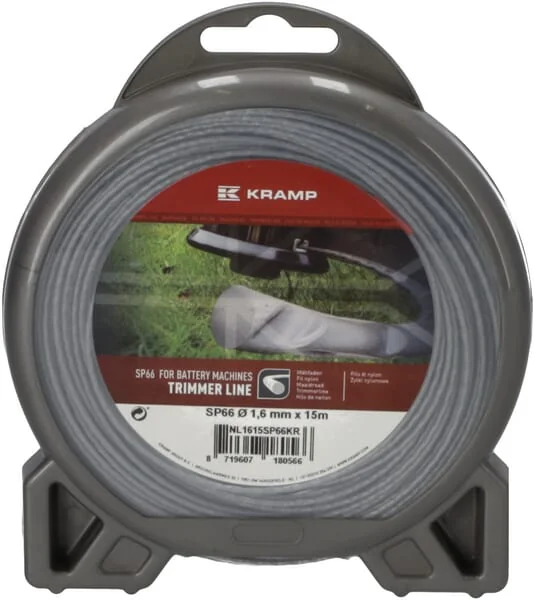 Kramp - NL1615SP66KR - Nylonfaden Für Trimmer SP66 Diameter 1,6x15 m Kramp