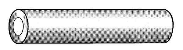 Kramp - NL2010 - Nylon-Hohlstab 20x10mm 1 m