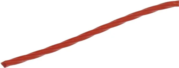 Kramp - NL2415TCKR - Schneidfaden Für Trimmer Diameter 2,4 mm 15 m Gewickelt, Für Leisen Betrieb, Rot, Kramp