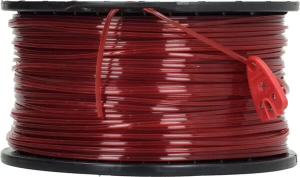 Kramp - NL24207SKR - Schneidfaden Für Trimmer Diameter 2,4 mm 207 m Quadratisches Profil, Rot, Kramp