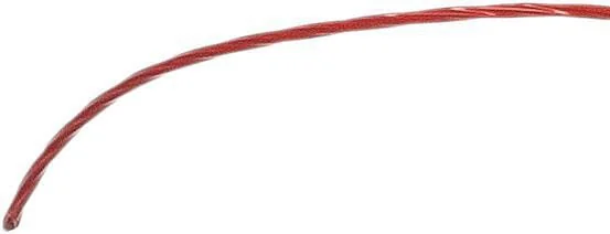 Kramp - NL24437TCKR - Schneidfaden Für Trimmer Diameter 2,4 mm 437 m Gewickelt, Für Leisen Betrieb, Rot, Kramp
