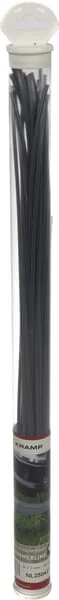 Kramp - NL25042TSKR - Trimmerfaden Diameter 2,5 mm L:42 cm 33x Quadratisch Titanium Power Grau Kramp