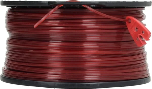 Kramp - NL27169SKR - Trimmerfaden Diameter 2,65 mm 169 m Quadratisch Rot Kramp