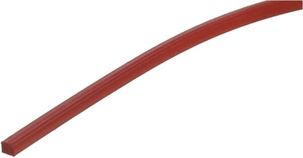 Kramp - NL27281SKR - Trimmerfaden Diameter 2,65 mm 281 m Quadratisch Rot Kramp