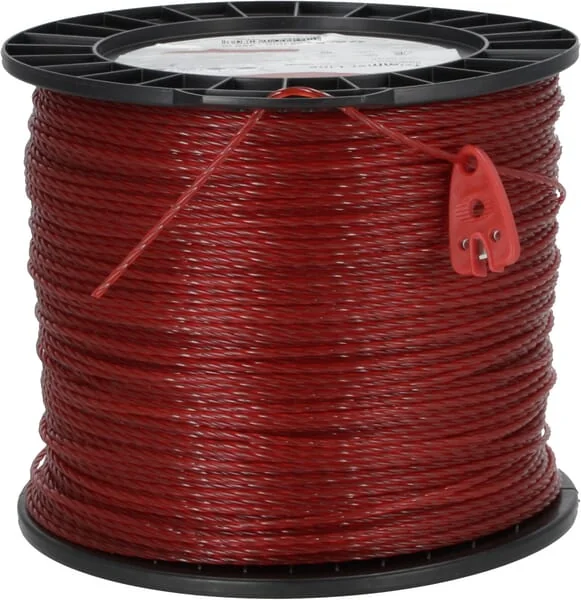 Kramp - NL27360TCKR - Trimmer-Schnur Diameter 2,65 mm 360 m Gedreht Silent Rot Kramp