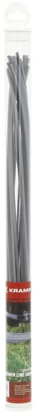 Kramp - NL30042TSKR - Trimmer-Schnur Diameter 3 mm L42 cm 23x Quadratisch Titanium Power Grau Kramp
