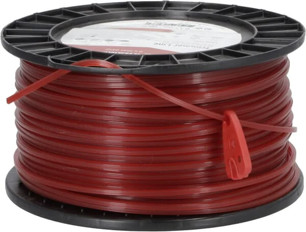 Kramp - NL33109SKR - Trimmer-Schnur Diameter 3,3 mm 109 m Quadratisch Rot Kramp