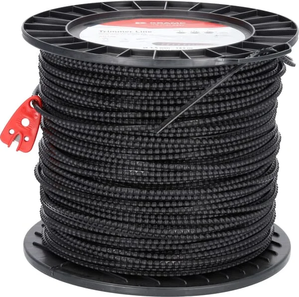 Kramp - NL35143NKR - Trimmer-Schnur Diameter 3,5 mm 143 m Quadratisch Nylsaw Schwarz Kramp