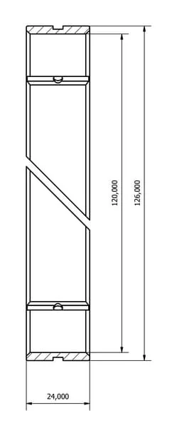 Kramp - NWB21247 - Achsenbuchse