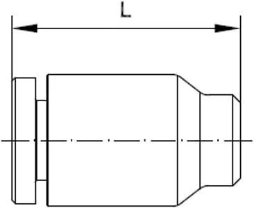 Kramp - PC10P - Steckfitting