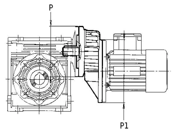 Kramp - PC71B5 - Vorgelege I=3 120/14