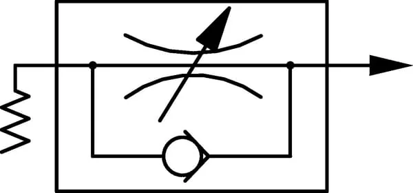 Kramp - PFCC18O6 - Geschwindigkeitsregelventil