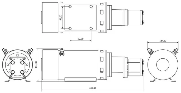 Kramp - PM85B001 - Pumpensatz 6cc-3kW-24V-150bar - , 8719732852864