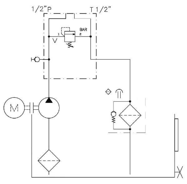 Kramp - PP85A001 - PP-Aggregat, 30l, 6,5 cc, 3kW