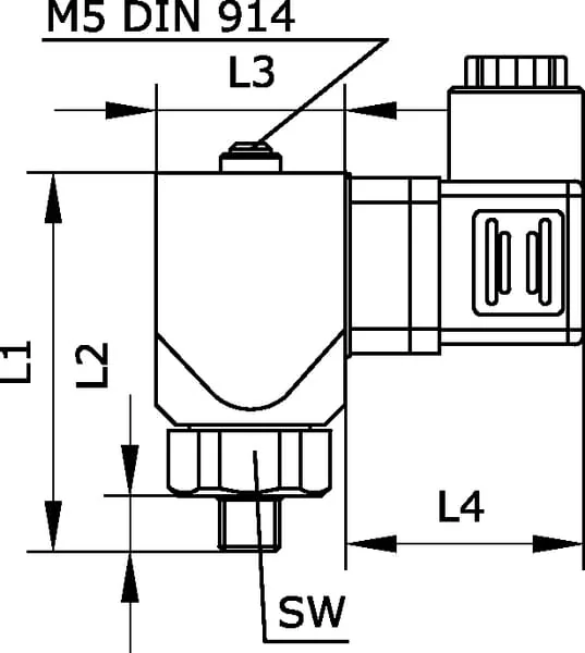 Kramp - PSK11014M - Druckschalter
