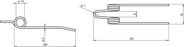Kramp - PT1110 - Pick-Up-Finger Universal