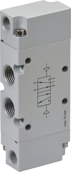 Kramp - PV52B18 - 5/2 Pneumatisches Ventil 1/8"