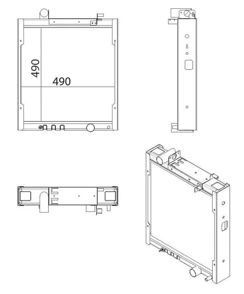 Kramp - RE212133N - Kuehler