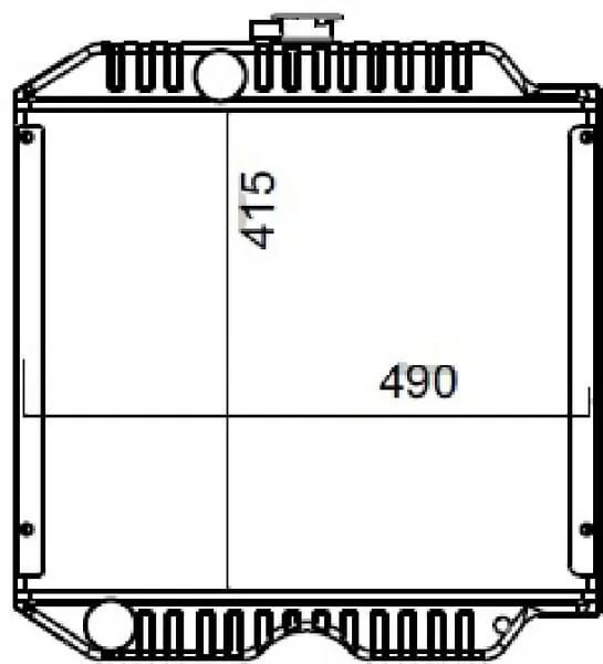 Kramp - RE212667N - Kuehler