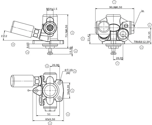 Kramp - RE46375KR - Kraftstofffoerderpumpe