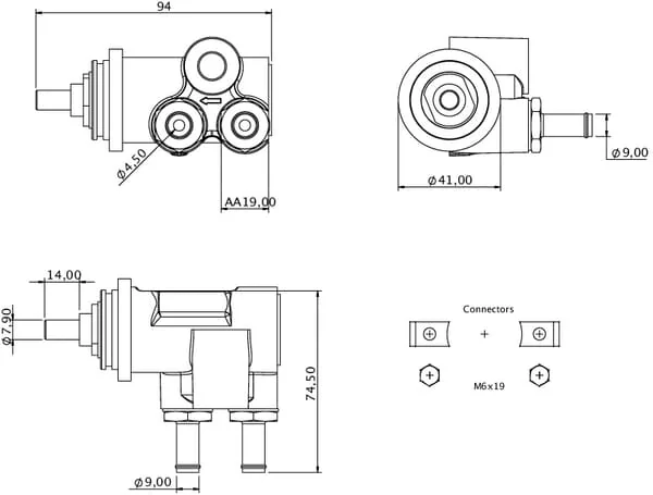 Kramp - RE534346KR - Kraftstofffoerderpumpe