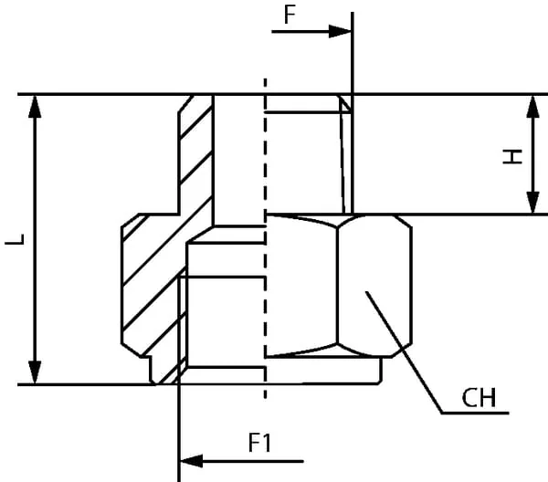 Kramp - RFM1818T - Reduzierstück