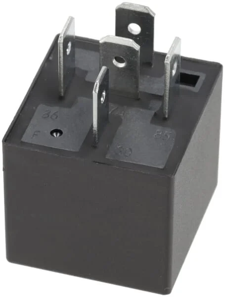 Kramp - RL112C1R - Mini-Relais 12V, Wechsler, 30A/40A, Mit Widerstand, Ohne Halter