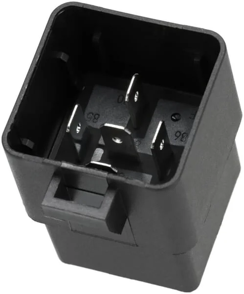 Kramp - RL112C3RS - Mini-Relais 12V, Umschaltkontakt, 30/40A, Mit Widerstand, Mit Steckrahmen Und Halter