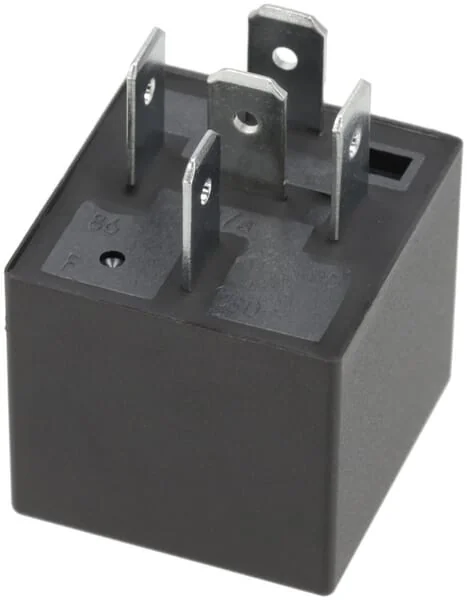 Kramp - RL124C1R - Mini-Relais 24V, Umschaltkontakt, 30A/40A, Mit Widerstand, Ohne Halter
