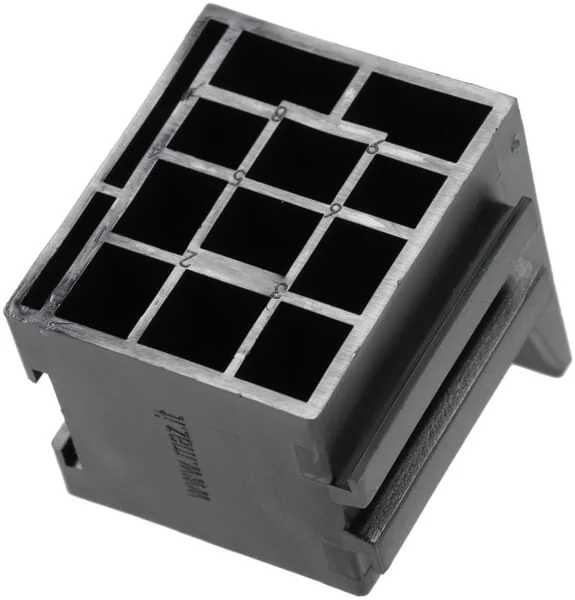 Kramp - RL990450 - Mini-Relais-Sockel Mit Halterung, 5 x 6,3 mm + 4 x 2,8 mm
