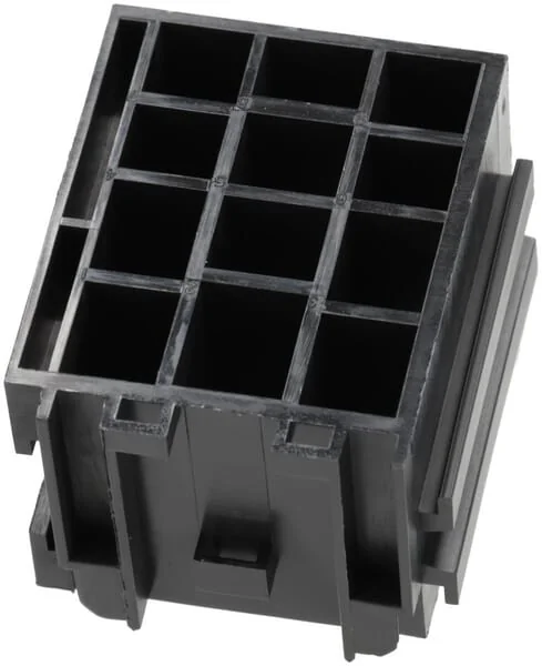 Kramp - RL990451 - Mini-Relais-Sockel Mit Halterung, 5 x 6,3 mm + 4 x 2,8 mm, Mit Verlaengerungssockel