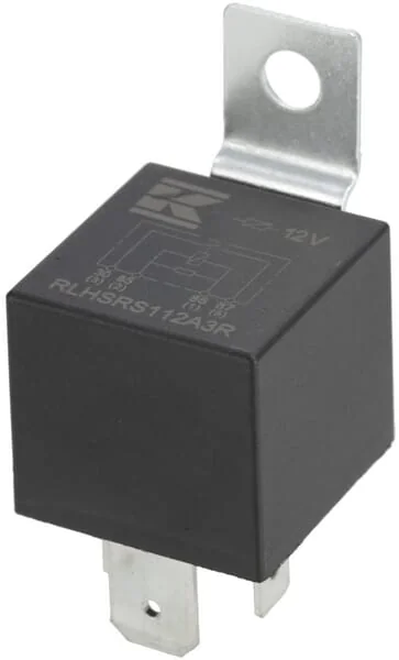 Kramp - RLHSRS112A3R - Power-Relais 12V, Schliesser, 70A, Mit Widerstand, Mit Halter