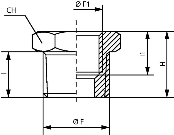 Kramp - RMF1238T - Reduzierstueck