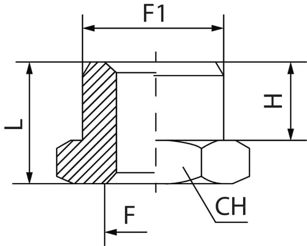 Kramp - RMF18M5P - Reduzierstueck