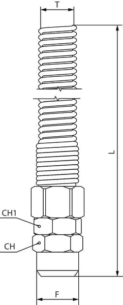 Kramp - SCPOT814SP - Gerader Steckkupplung