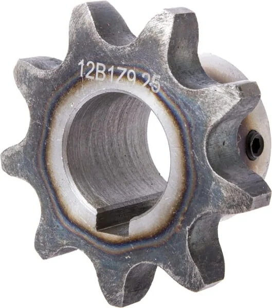 Kramp - SE340925 - Kettenrad Simplex 9 Zähne 3/4 Zoll Kette 12 B-1 Bohrung 25 mm