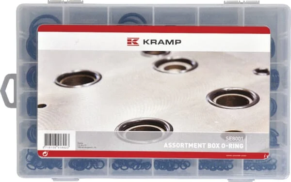 Kramp - SE8001 - O-Ring-Sortiment A 30 Größen Ø2,9 bis 28,17 mm insgesamt: 340x