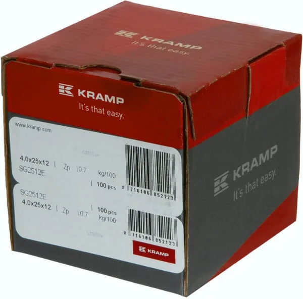 Kramp - SG2512E - Schrauboese 25x12mm verzinkt