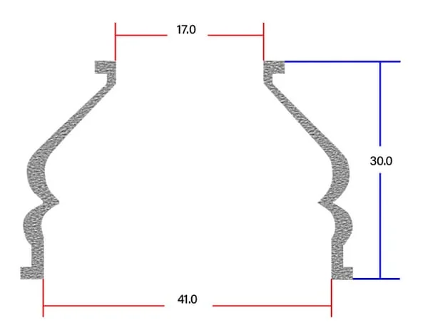 Kramp - SHP915KR - Kugelendkappe
