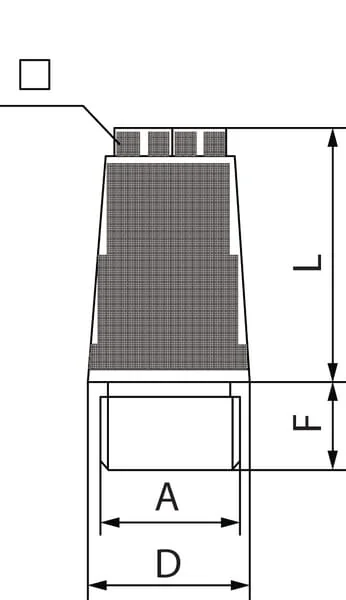Kramp - SIL18FB - Schalldaempfer
